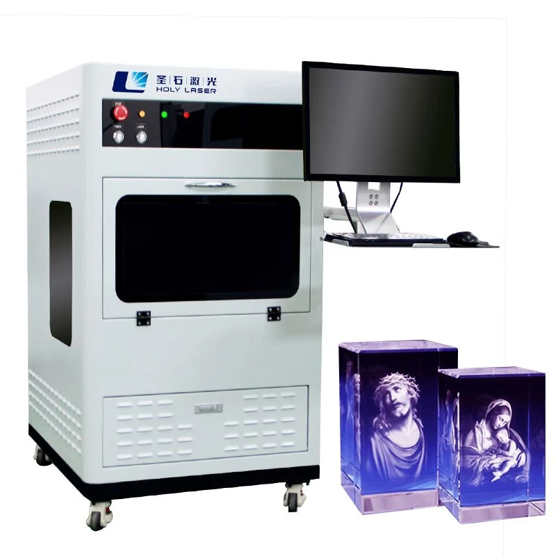 3D kristāla lāzera gravētājs stiklam
