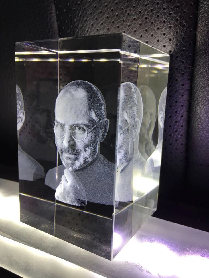 Gifts Shop 2d 3d Photo Crystal Glass Laser Engraving Machine